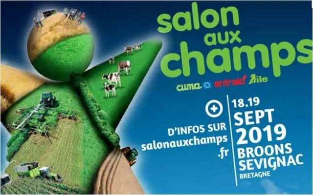 Lire la suite à propos de l’article Présent sur le Salon aux champs à Broons (22) le 18 et 19 septembre
